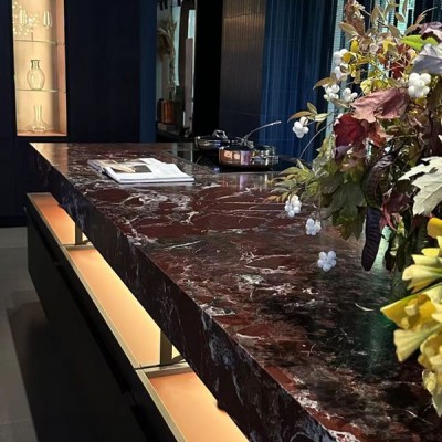 紫羅紅大島臺應用